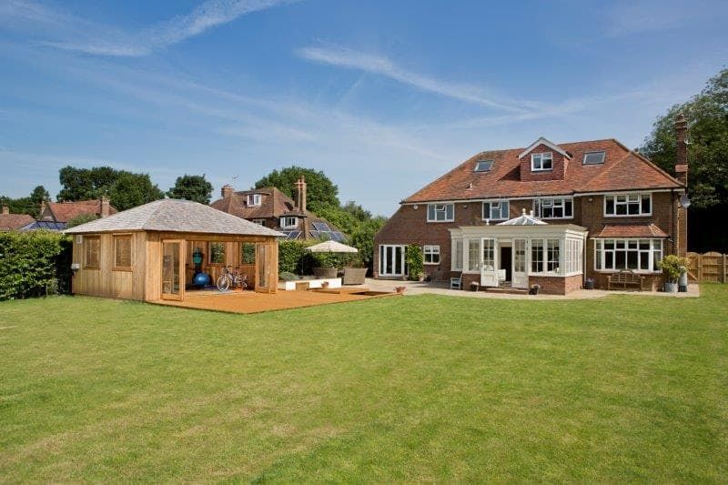 Crown pavilions bespoke garden gym room jul