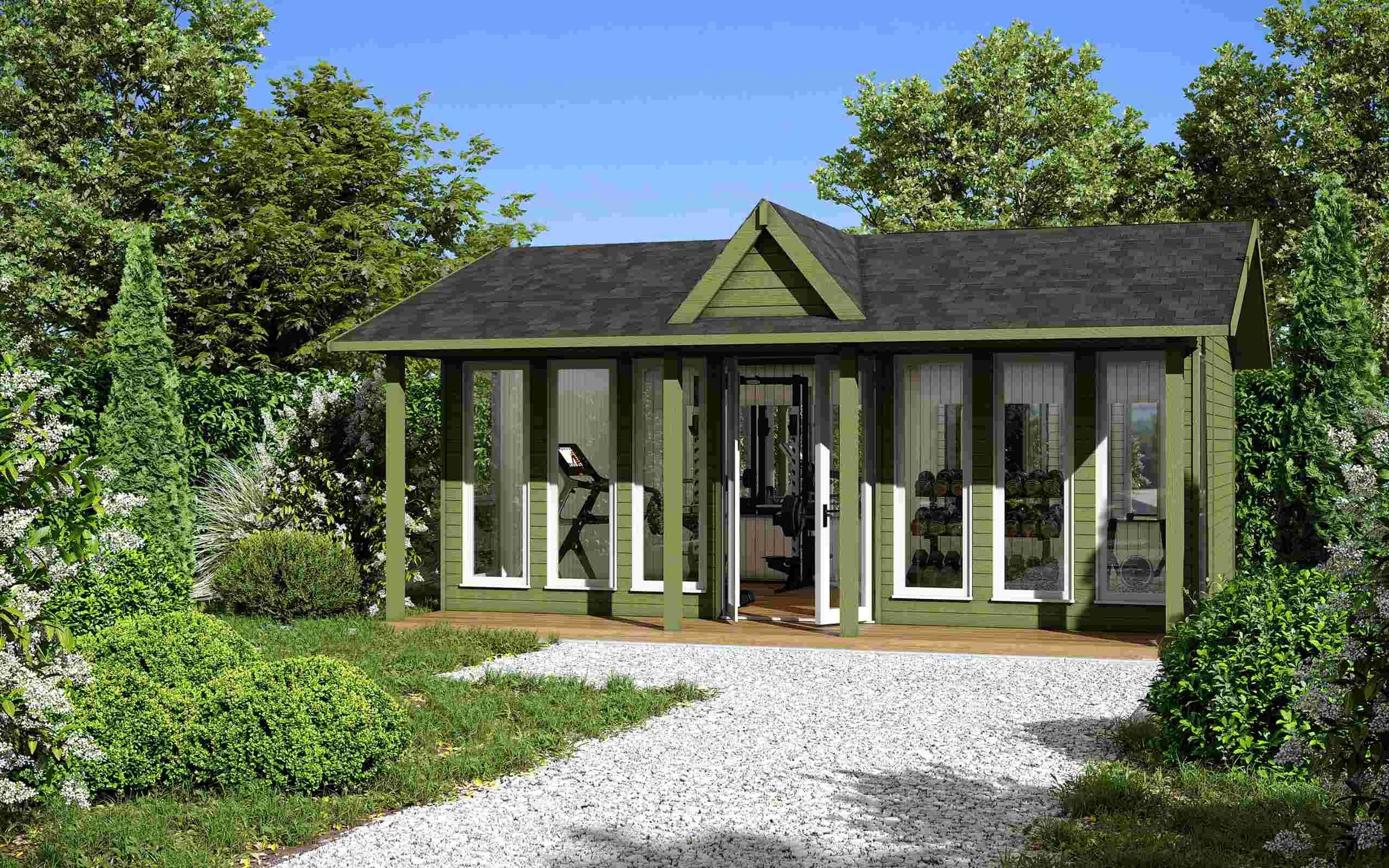 Crown Pavilions showsite at Frosts Garden Centre, Buckinghamshire