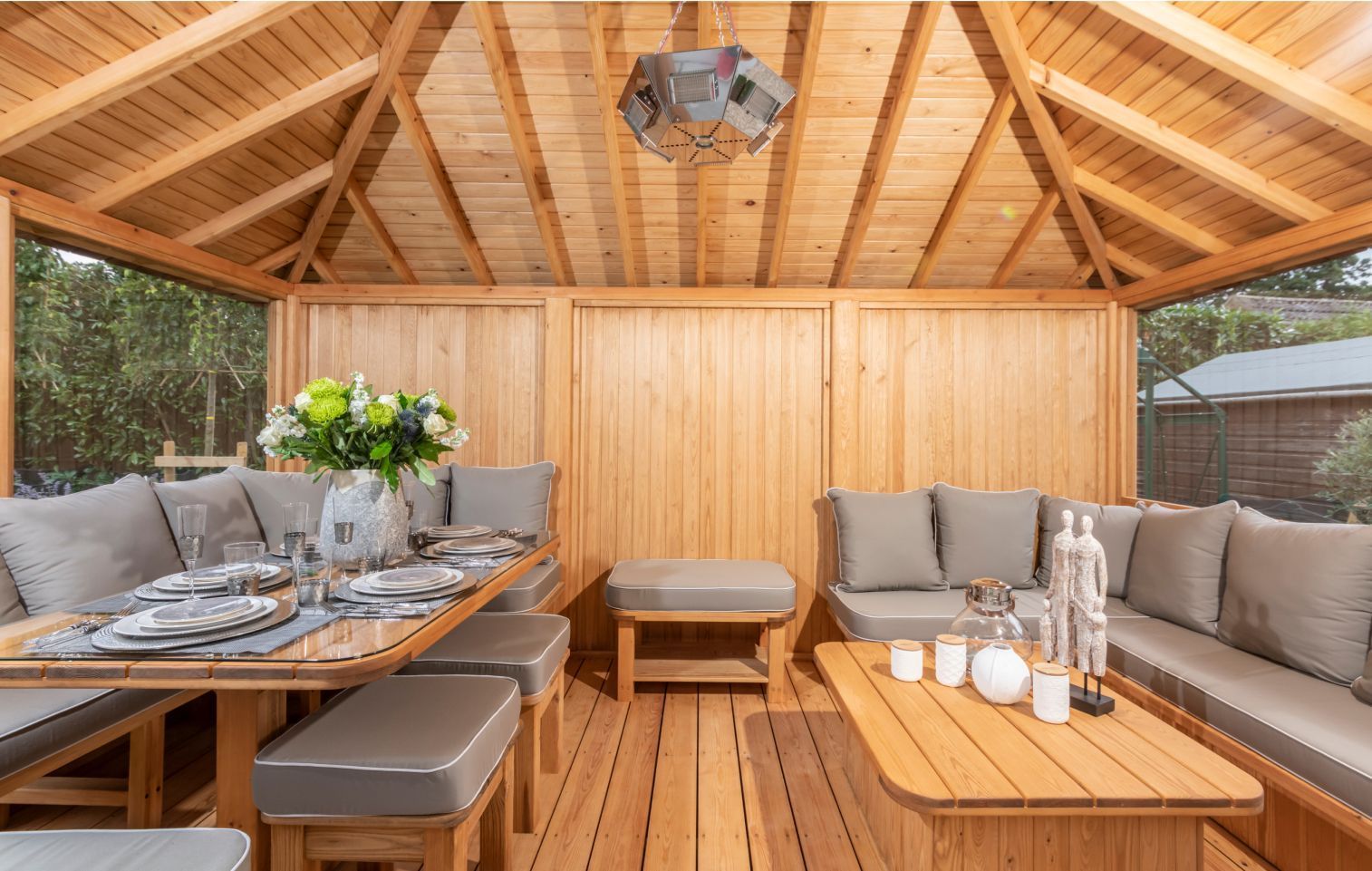 Main redwood structure